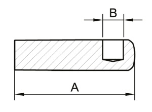 SMT305ST1045-6,1 Конус 6,1 х 10 х 45 мм для полотенцесушителей, нержавейка марки AISI 304 700 шт/кор фото в интернет-магазине SMARTGRP