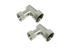 SMART 2740SST1010 Уголок гайка - гайка 1" х 1" для полотенцесушителей 20 пар/кор