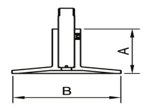 SMT103SCZ6600 Держатель без кольца, сплав хромированный 100 шт/кор фото в интернет-магазине SMARTGRP
