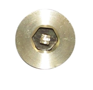 SMT108H0004D32B Заглушка с воздухоотводчиком 1/2"НР D=32 mm латунь 200 шт/кор