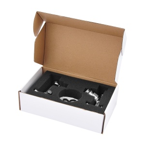 SMT8200SCH0405/2C Кран-Вентиль угловой, ручка крест, хром,  3/4"х1/2"г/ш, с отражателем, 10 пар/кор фото в интернет-магазине SMARTGRP