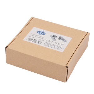 SG8841SCH0410/2 Кран-Вентиль угловой, ручка колп., хром, 1"х1/2" г/ш, 10 пар/кор фото в интернет-магазине SMARTGRP