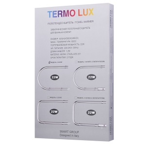 TERMO LUX С32/50Е Полотенцесушитель П - образный 320 х 500 х 85 фото в интернет-магазине SMARTGRP