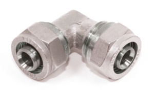 ТЕАМ 1603N162000 L 16 x 20 Соединение угловое, цанга - цанга, 150 штук в упаковке