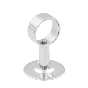 SG123SCSS6610 Держатель 1" железный, нерж плаcтина, хромированный 100шт/кор