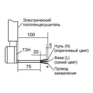 Схема проводки для короба