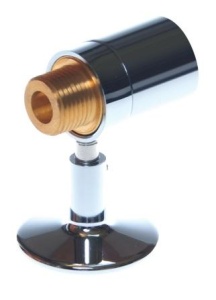 SG750-1SCH040504 Колпачок со штуцером 1/2"НР, с воздухоотводчиком и 122 держателем, хромированный , 20 пар/кор фото в интернет-магазине SMARTGRP