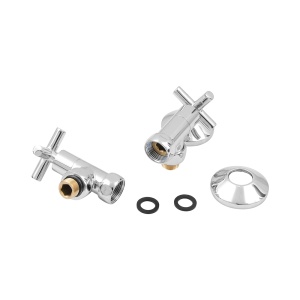 SMT8500SCH0405/2C Кран-Вентиль угловой, ручка крест, хром, 3/4"х1/2" г/ш, с отражателем, 10пар/кор