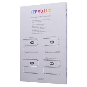 TERMO LUX SU42/60ES Полотенцесушитель S - образный 420 х 600 х 85 с включателем фото в интернет-магазине SMARTGRP