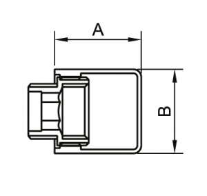 SMT718SCH0405 Колпачок со штуцером 1/2"НР хромированный 40пар/кор фото в интернет-магазине SMARTGRP