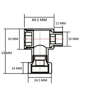 SMART 549-2SCH040504C Уголок квадратный для полотенцесушителей 3/4" х 1/2" гайка- штуцер, с эксцентриком и квадрат. отражателем 20 пар/кор фото в интернет-магазине SMARTGRP