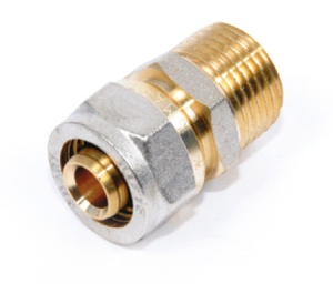 SMART SMT1600NY001605 S 16 x 3/4 Переходник прямой, цанга - наружняя резьба, 120 штук в упаковке