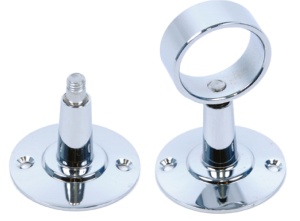 SG 101SCS6610 Держатель 1" железный , хромированный  100 шт/кор фото в интернет-магазине SMARTGRP