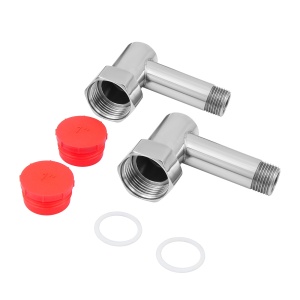 SMART 2741SST1004 Уголок гайка - штуцер 1" х 1/2" для полотенцесушителей 20 пар/кор