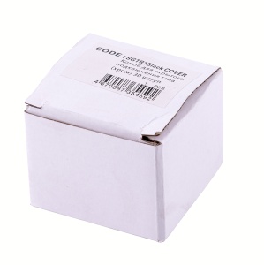 SGTR1BLACK COVER Короб для скрытого подключения тэна (ЧЕРНЫЙ) 30 шт/уп фото в интернет-магазине SMARTGRP