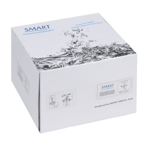 Смеситель для ванны короткий 350 мм с дивертером в корпусе SM1009BC SMART 10 штук в упаковке фото в интернет-магазине SMARTGRP