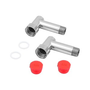 SMART 2741SST0504 Уголок гайка - штуцер 3/4" х 1/2" для полотенцесушителей 20 пар/кор