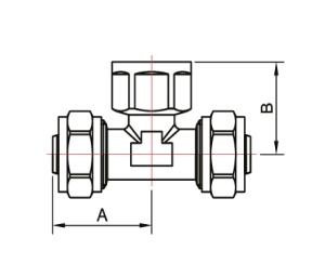SMART SMT1609NY320632 T 32 x 1" x 32 Тройник, цанга - внутренняя резьба - цанга, 15 штук в упаковке фото в интернет-магазине SMARTGRP