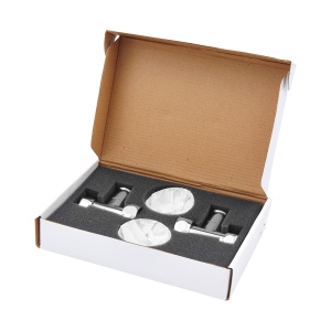 SMT8830SCH0510/2C Кран-Вентиль прямой, ручка колп., с отражателем, хром,  3/4"х1" г/г, 10 пар/кор фото в интернет-магазине SMARTGRP