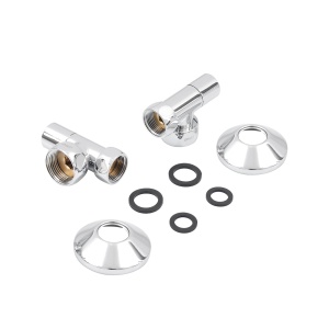 SMT8511SCH1005/2C Кран-Вентиль угловой, ручка колп., хром, 1"х3/4" г/г,с отражателем, 10пар/кор