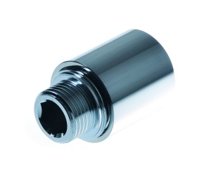 SMT715-2SCH0405 Колпачок со штуцером 1/2"НР и воздухоотводчик, хромированный 40пра/кар