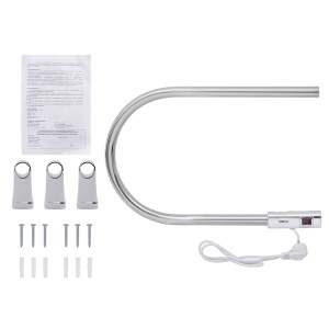 TERMO LUX С32/50ЕS Полотенцесушитель П - образный 320 х 500 х 85 с включателем фото в интернет-магазине SMARTGRP