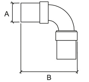 SharkBite PRESS SNP021616 L 16 x 16 Уголок пресс - пресс, 300 штук в упаковке фото в интернет-магазине SMARTGRP