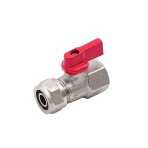 SMART SMT2020N0416-50 1/2" F x 16 кран шаровый для металлопластиковой трубы, бабочка 50 штук в упаковке