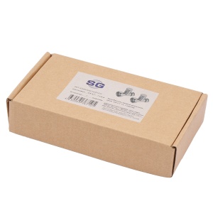 SG8830SCH0510/2 Кран-Вентиль прямой, ручка колп., хром,  3/4"х1" г/г, 10 пар/кор фото в интернет-магазине SMARTGRP