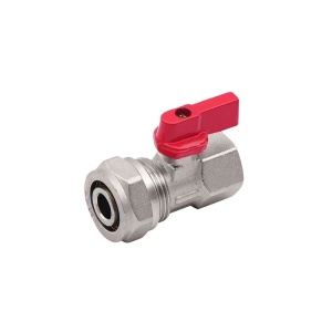 SMART SMT2020N0420 1/2" F x 20 кран шаровый  для металлопластиковой трубы, бабочка 50 штук в упаковке