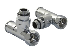 SG8202-1SCH0405/2 Кран-Вентиль угловой, ручка колп., хром, 3/4"х1/2"г/ш, 10 пар/кор