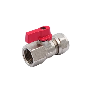 SMART SMT2020N0416-50 1/2" F x 16 кран шаровый для металлопластиковой трубы, бабочка 50 штук в упаковке фото в интернет-магазине SMARTGRP