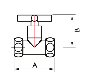 SMT8730SCH1010 Кран-Вентиль прямой, ручка крест, хром,  1"х1" г/г, 20шт/кор фото в интернет-магазине SMARTGRP
