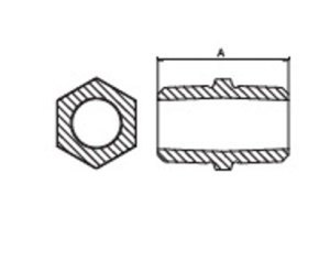 SDH 280 Ниппель 3/4" наружнняя резьба, оцинкованная, 140 штук в упаковке фото в интернет-магазине SMARTGRP