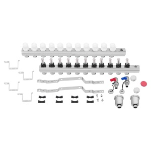 GFA201N0010/11 Коллекторная группа со встроен.расходомерами,в сборе 1"х11 вых. фото в интернет-магазине SMARTGRP