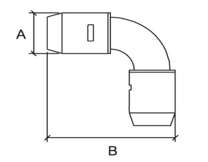 SharkBite NEXUS SN021616 L 16 x 16 Уголок цанга - цанга 300 штук в упаковке фото в интернет-магазине SMARTGRP