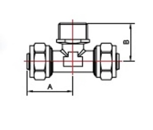 SMART SMT1608NY200520 T 20 x 3/4" x 20 Тройник соединительный, цанга - наружняя резьба - цанга, 50 штук в упаковке фото в интернет-магазине SMARTGRP