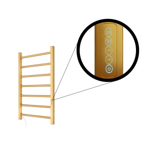 TERMLUX TLHQR08G-7LED30D22 Полотенцесушитель лесенка 800 х 500 х 110 фото в интернет-магазине SMARTGRP