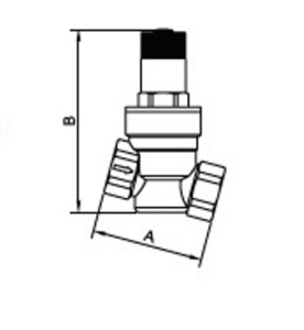 SMART SMT3105NY0005 Регулятор давления 3/4" внутренняя резьба, white, никель, 36 штук в упаковке фото в интернет-магазине SMARTGRP