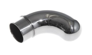 SMART SMT EEC 201 D3800 x 1,5 Угловой декоративный наконечник для трубы D38,1 x 1,5 mm марка стали AISI 304