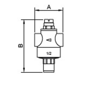 SMART SMT3100N0005 Регулятор давления 3/4" внутренняя резьба, 40 штук в упаковке фото в интернет-магазине SMARTGRP