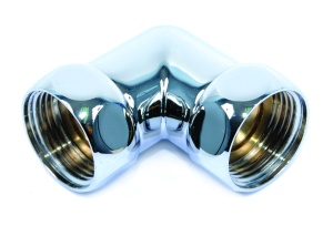 SMART 740SCH1212 Уголок гайка - гайка 1-1/4" х 1-1/4" для полотенцесушителей 20 пар/кор