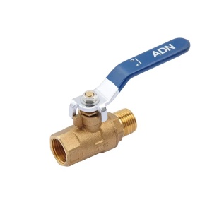 ADN 561H6604B 1/2" наружняя - внутренняя резьба, кран шаровый, синяя ручка, 72 штуки  в упаковке