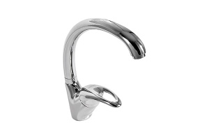 Смеситель для кухни высокий с креплением на гайке SM354-18CH SMART 10 штук в упаковке фото в интернет-магазине SMARTGRP