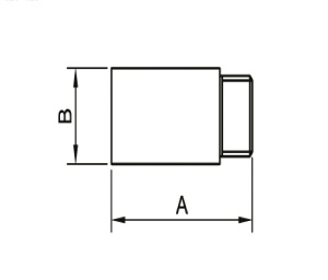 SMART SMT648SCP04100 Удлинитель 1/2" внутренняя резьба х 1/2" наружняя резьба, 100 мм, хром, 40 штук в упаковке фото в интернет-магазине SMARTGRP