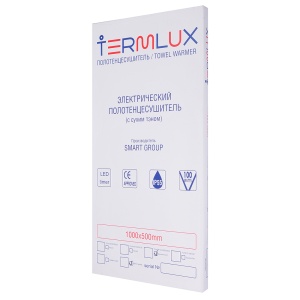 TERMLUX TLHQR10-9LED30D22 Полотенцесушитель лесенка 1000 х 500 х 110 фото в интернет-магазине SMARTGRP
