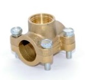 SMART SMT770H6604 Водоотвод, 4 болта  1/2" внутренняя резьба х 1/2" внутренняя резьба, латунь, 100 штук в упаковке