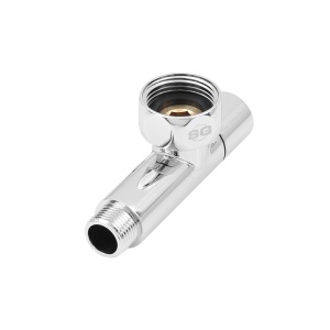 SG8841SCH0410/2 Кран-Вентиль угловой, ручка колп., хром, 1"х1/2" г/ш, 10 пар/кор фото в интернет-магазине SMARTGRP