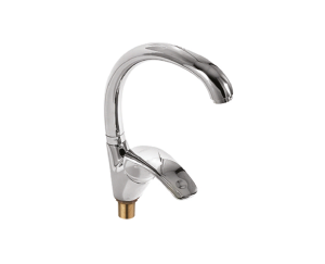 Смеситель для кухни высокий с креплением на гайке SM405-18CH SMART 10 штук в упаковке