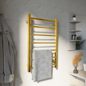 TERMLUX TLHQ08G-7LE30(19) Полотенцесушитель лесенка 800 х 500 х 110 фото в интернет-магазине SMARTGRP